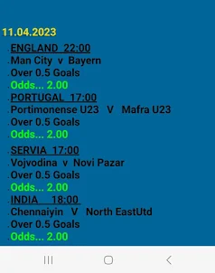 10+ Odds Daily