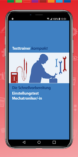 Android application Mechatroniker Einstellungstest screenshort