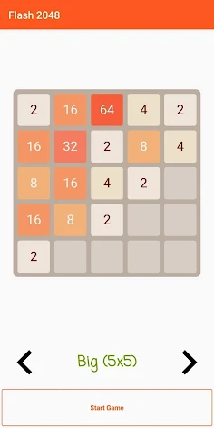 Flash 2048 Classic Puzzle: 204 - Screenshot 1