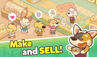 Game screenshot Dog Cafe Tycoon mod apk