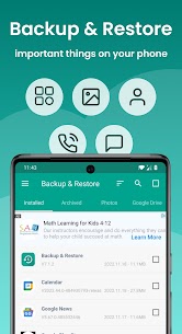Backup and Restore MOD APK – APP & SMS (Pro/Paid Unlocked) Download 1