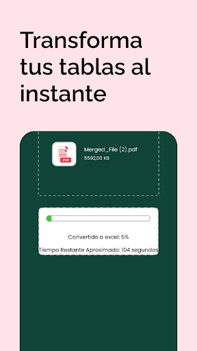 Convert PDF to Excel