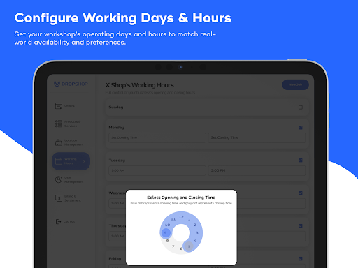 DropShop Workshop Management