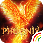Cover Image of ดาวน์โหลด ธีมแป้นพิมพ์ Flame Phoenix สำหรับ Android  APK