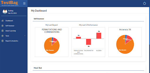NIMCET Online Test App