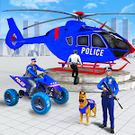 Cover Image of Télécharger Jeux de transport de VTT de la police américaine  APK