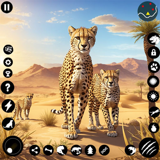 Wild Cheetah Family Sim 3D