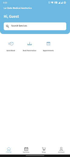 Android application La Chelé Medical Aesthetics screenshort