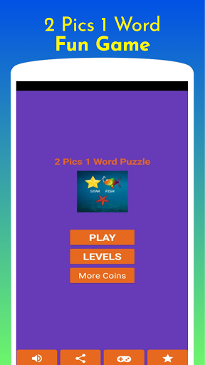 Android application 2 Pics 1 Word Puzzle screenshort