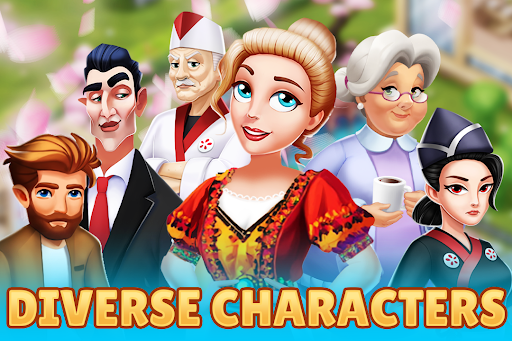 Merge Restaurant: Makeover - Simulation - games