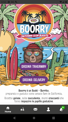 Android application Boorry screenshort