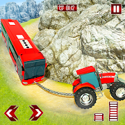 Offroad Chained Tractor Towing Rescue Simulator  Icon