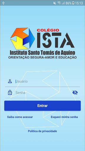 Android application Colégio ISTA screenshort