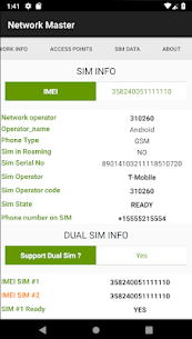 Master Network Info & SIM Query Tool APK 1