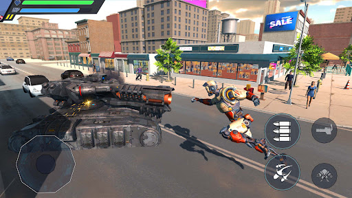 Iron Hero Game:Super City Hero Screen 3