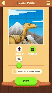 Dinosaur Puzzles Screenshot