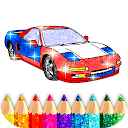 Car Coloring Game offline🚗 1.6 APK Herunterladen