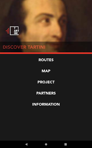 Android application DiscoverTartini screenshort