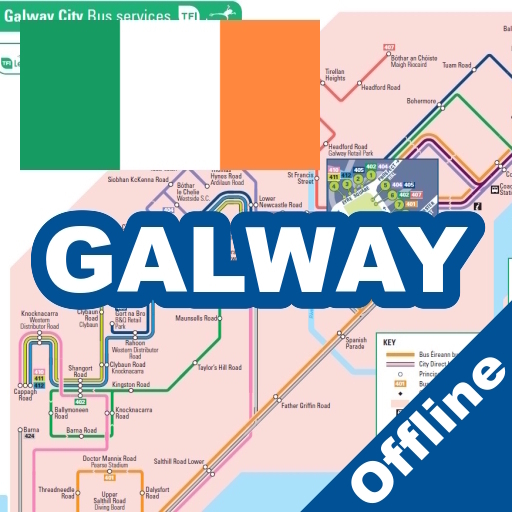 Galway Bus Map Offline logo