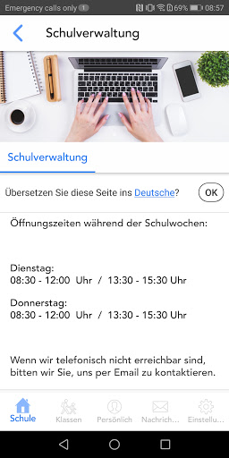 Schule Ellikon an der Thur Screen 3