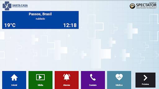 Android application TeleSaúde da Santa Casa de Pas screenshort