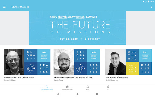 Screenshot of IMB Advance the Kingdom