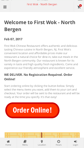 Android application First Wok - North Bergen screenshort