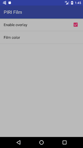 Android application PIRI Film screenshort
