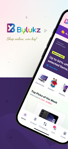 Bylukz - Shop online, win big! Screenshot 1 - AppWisp.com