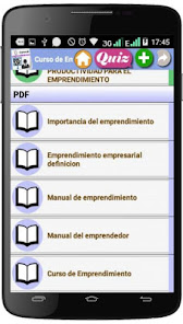 Screenshot 3 CURSO DE EMPRENDIMIENTO android