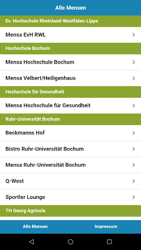 Mensa Bochum Screen 3