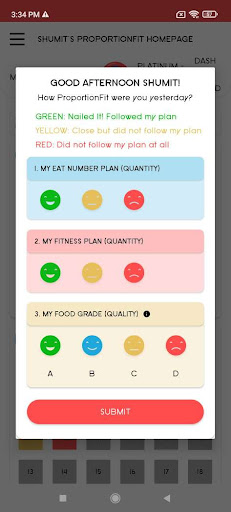 Eat Number By ProportionFit Screen 3