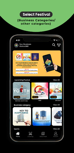 Status365 - Festival Poster Screen 2