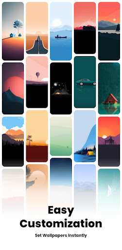 Screenshot of Minimal Wallpapers