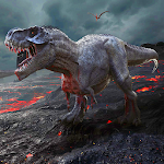 Cover Image of Herunterladen Hungry Dinosaur Games Simulator Dino Attack 3D 1.1 APK