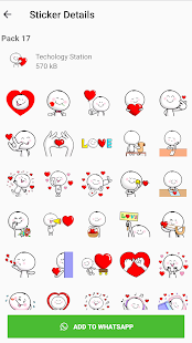 Love Stickers for WhatsApp :WA Screenshot