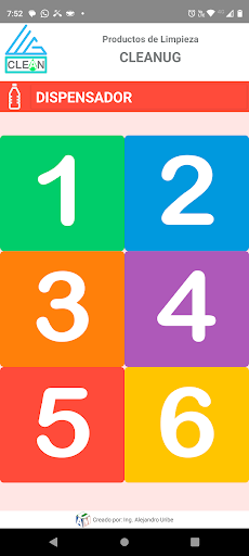 Android application Cleanug BT screenshort