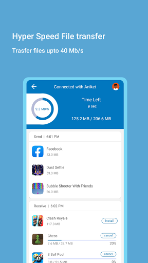 BitSHARE -Fastest file transfe Screen 3