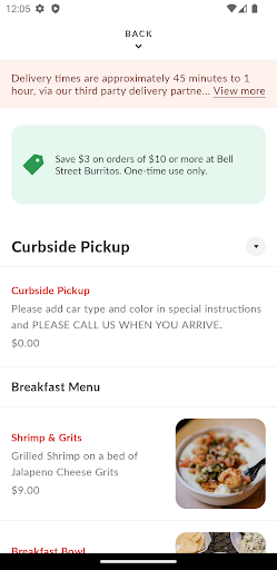 Bell Street Burritos Screen 3