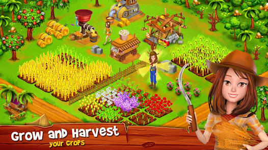 Screenshot 4 Paradise Hay Farm Island - Off android