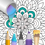 Cover Image of Download 100+ Mandala coloring pages  APK
