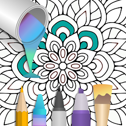 Imagen de icono 100+ Mandala coloring pages