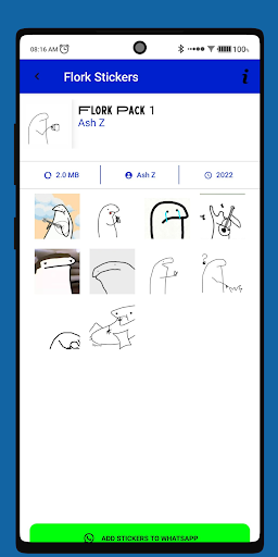 Flork Stickers for WhatsApp