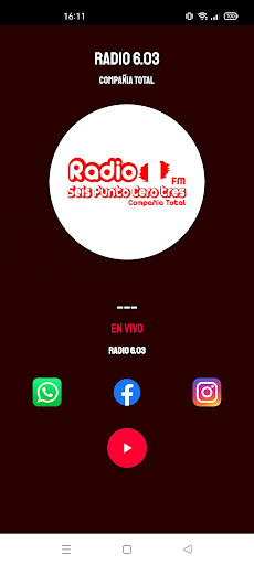 Radio 6.03 Online Screen 3