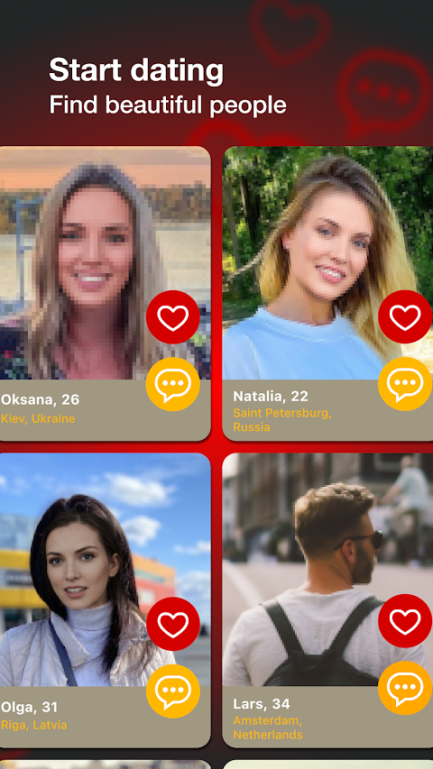 Match and Meet - Dating appのおすすめ画像1
