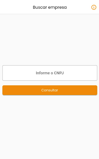 Android application Busque Empresa screenshort