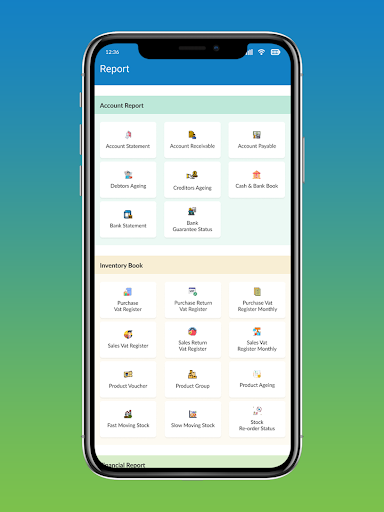 Android application Dynamic Petroleum ERP screenshort