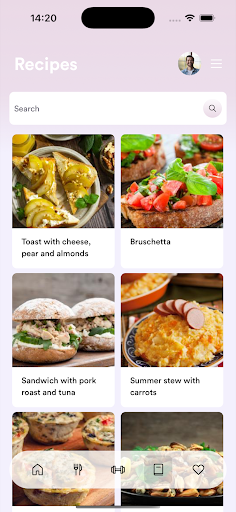 My personal nutritionapp