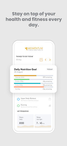 Momentum Fitness and Health Screen 2
