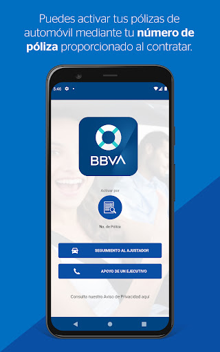 BBVA SOS - Asistencia de Auto Screen 2